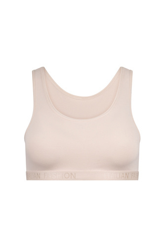 Nikola Сутиен за момичета, широка презрамка Италианска мода - прахово синьо