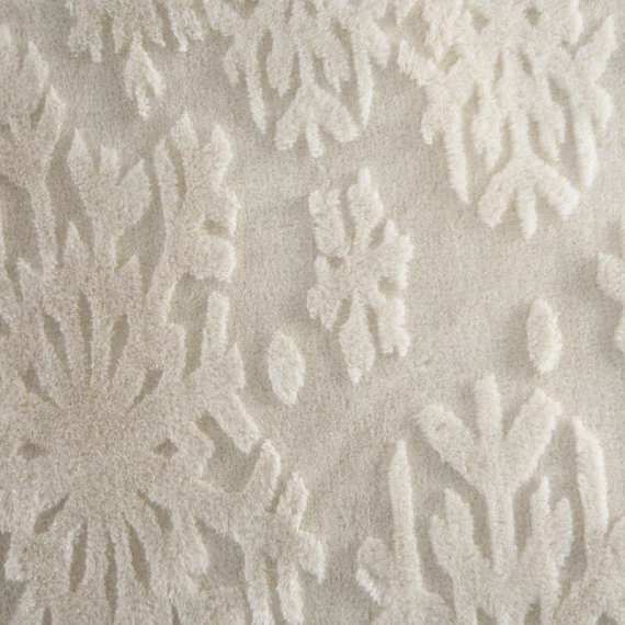 Blink 2 Еврофирано коледно одеяло, кремаво и златно