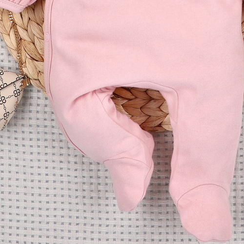 Бебешки гащеризон Little Mouse Nini 100% органичен памук – за новородени