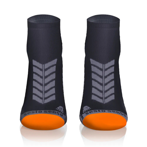 Спортни чорапи Sesto Senso графитни спортни чорапи