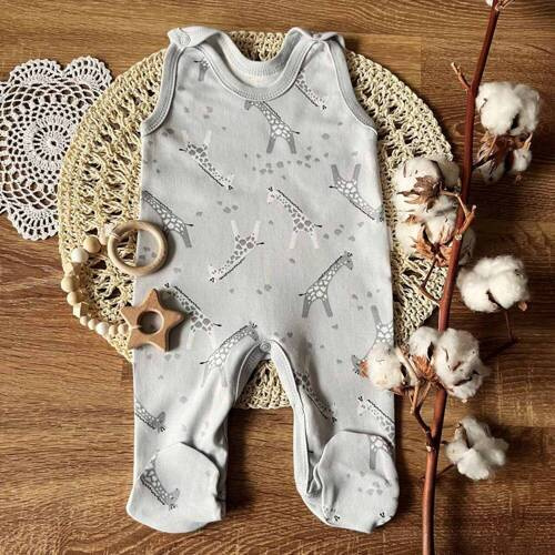 SC14630 Бебешки гащеризон Giraffe Mamatti