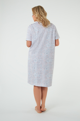 Нощница Candela, къс ръкав Италианска мода - принт 