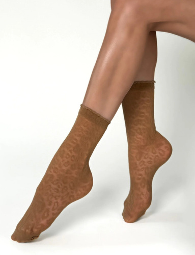 Чорапи Vaneziana с животни - visone