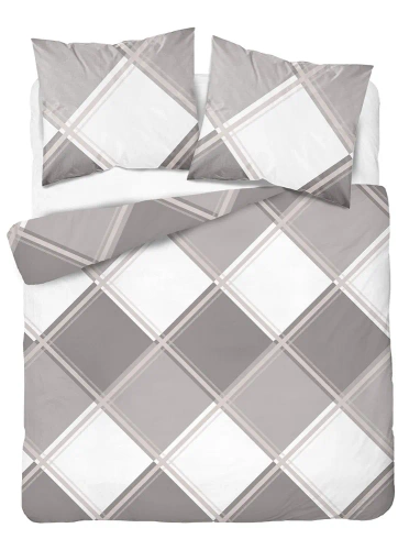 4683 Спално бельо от бежов сатен A Home Satin Detexpol