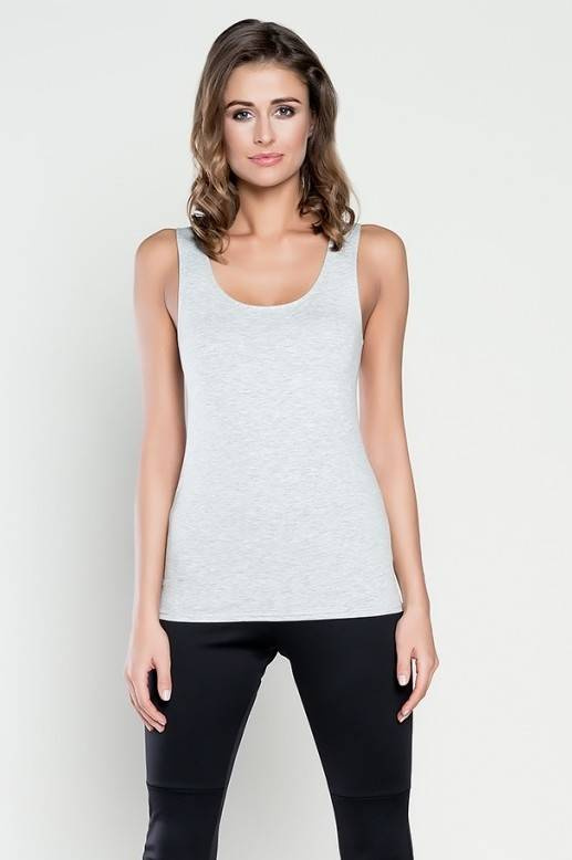 Ibiza Дамска риза с широки рамене Италианска мода - бяла