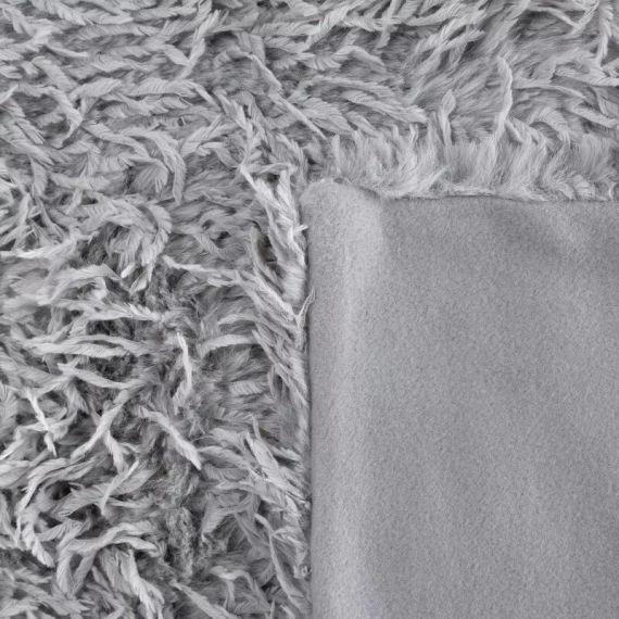 Одеяло Adore, рошаво, пухкаво покривало, европердета, сребристо