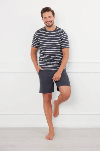 Bert Мъжка пижама Италианска мода - графит