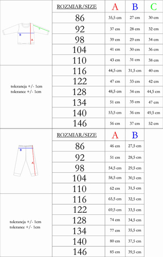 212036 Tola Детска пижама Никол - лимони