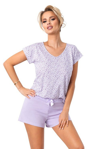 Дамска пижама Fiorella Short Donna - лилава