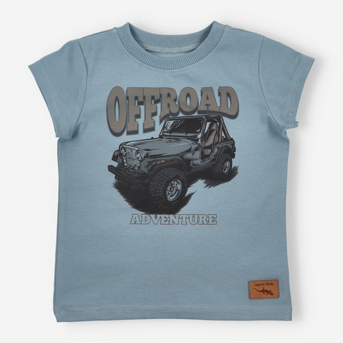 KAR-2009/NIE Тениска за момче Lagarto Verde синя