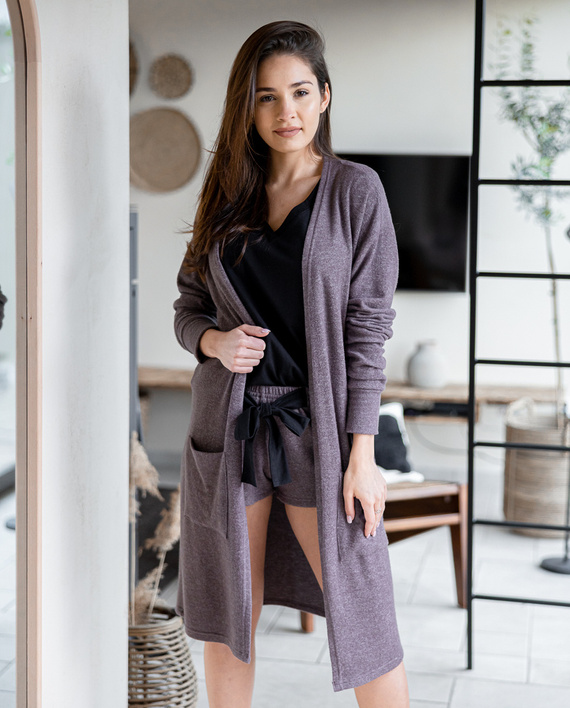 Sensis Susan Brown Дамска пижама - кафява