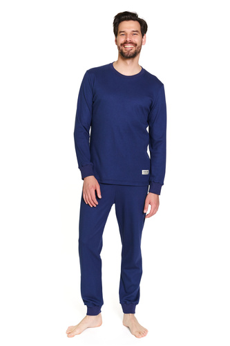 7350 Мъжка пижама Doctor Nap - рипсиран памук, комфорт и стил - cosmos