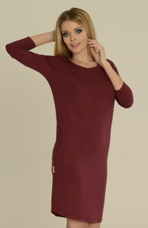 543 Нощница Paula 7/8 ръкав - графит