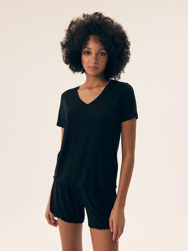 43022 Дамска пижама Noves Henderson - черна