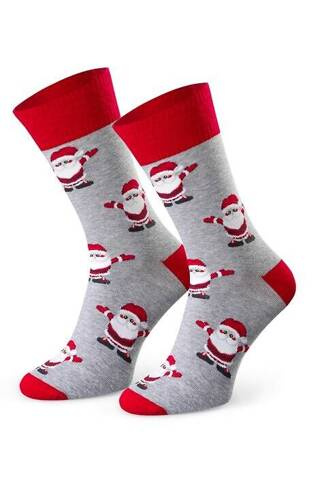 Art.136 Мъжки коледни чорапи Steven - 143 сиви