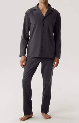 BNMP-001 Мъжка пижама с дълъг ръкав, Atlantic - графит