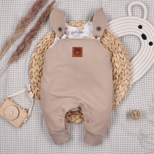 Бебешки гащеризон ABN-5515 Sky Journey Nini - изработен от органичен памук