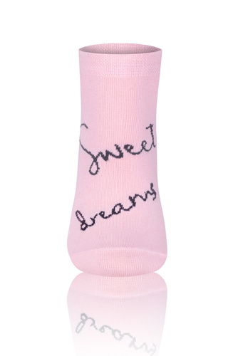 S140S Dreams Чорапи за крака Италианска мода - сьомга/светъл меланж