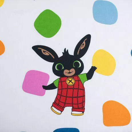 Детски чаршаф с ластик 90x200 Зайчето Бинг памук Jerry Fabrics