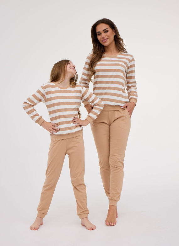 947/198 Piżama dziewczęca Cornette Molly 2 | 100% bawełna, długi rękaw, ściągacze, pudełko