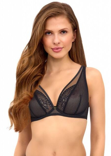 2526 Черен мек сутиен Lupoline