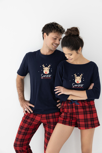 Дамска пижама Myrtle Sensis - тъмносиня