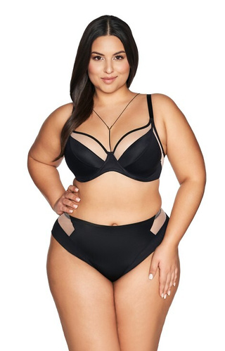 2136 Мек сутиен Ava - черен 