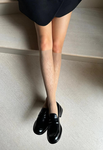 Дамски подколянки Bellarosa Veneziana – ажурни подколянки с флорален мотив, лекота, елегантност и комфорт без стягане