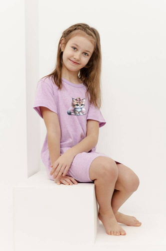 3383 Риза за момиче Jemma Таро-лилаво