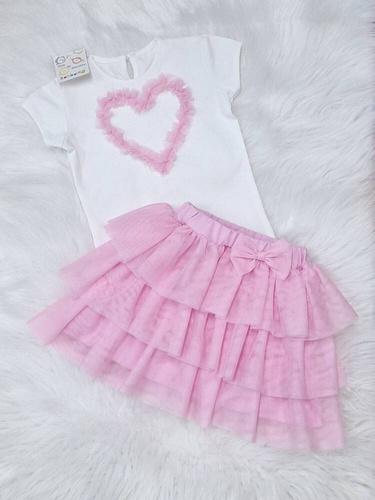 Розова пола от тюл Mia Bambarillo