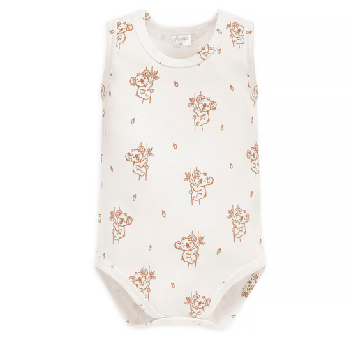 Боди с презрамки Lovely Day Pinocchio - екрю коала