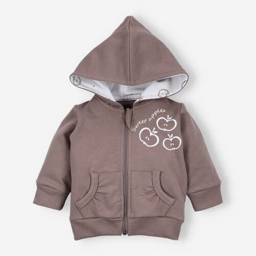 ABN-5307/CZE/056 Суичър от органичен памук Happy Apples Nini