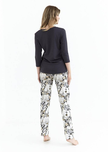 416 Дамска пижама Cana - графит