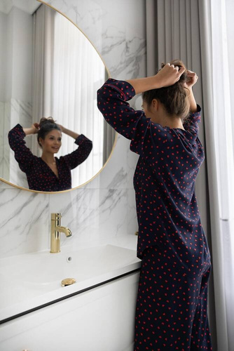 Дамска пижама Sophia Sensis - тъмносиня