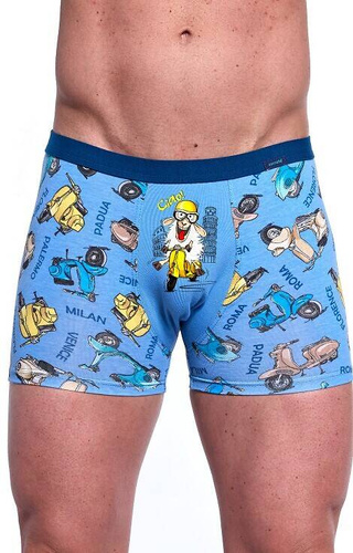 280/243 Ciao Мъжки боксерки Cornette blue