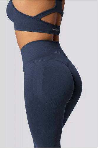 Клин push-up Spaio PRO висок талия плътен моделиращ navy blue