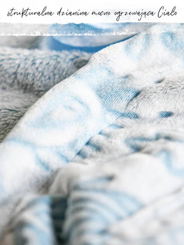 LGL 535 Дълъг дамски халат Key-син