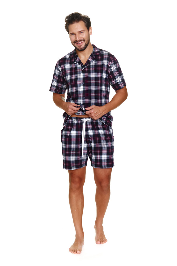 7234 Мъжка пижама Doctor Nap - бордо