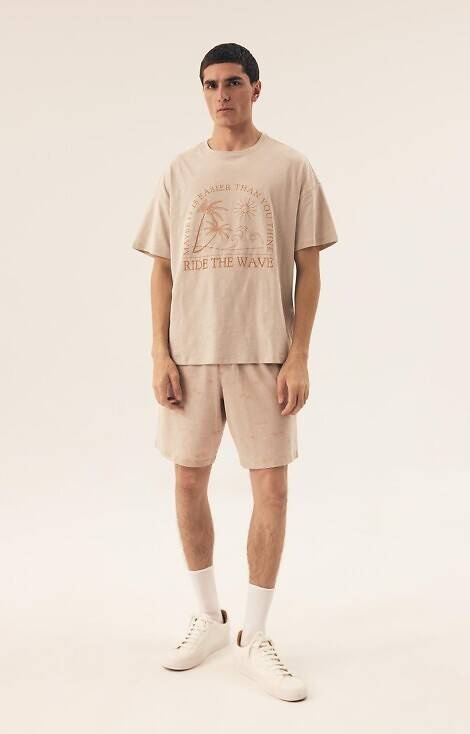 42604 Мъжка пижама Sand Core Henderson - гола