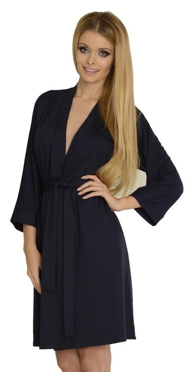 544 Виза спортен костюм, халат De Lafense - тъмносин