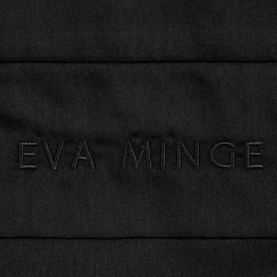 1B Елегантно спално бельо от сатен Eva Minge Eurocurtains черно | Macosatin 100% памук