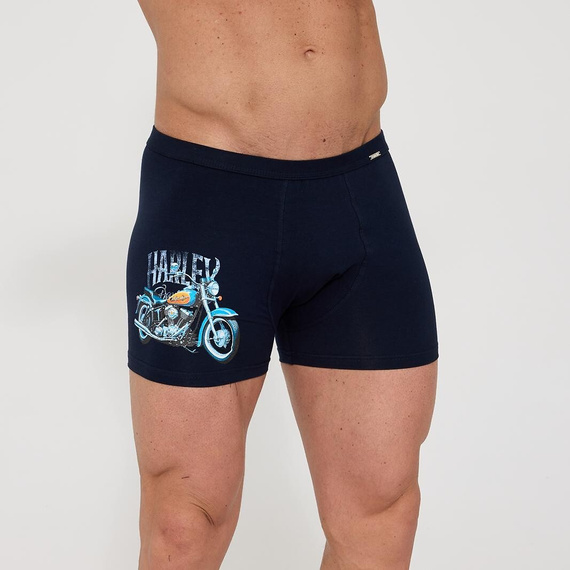 Cornette Tattoo 280/257 Legend Rider – памучни мъжки боксерки графит