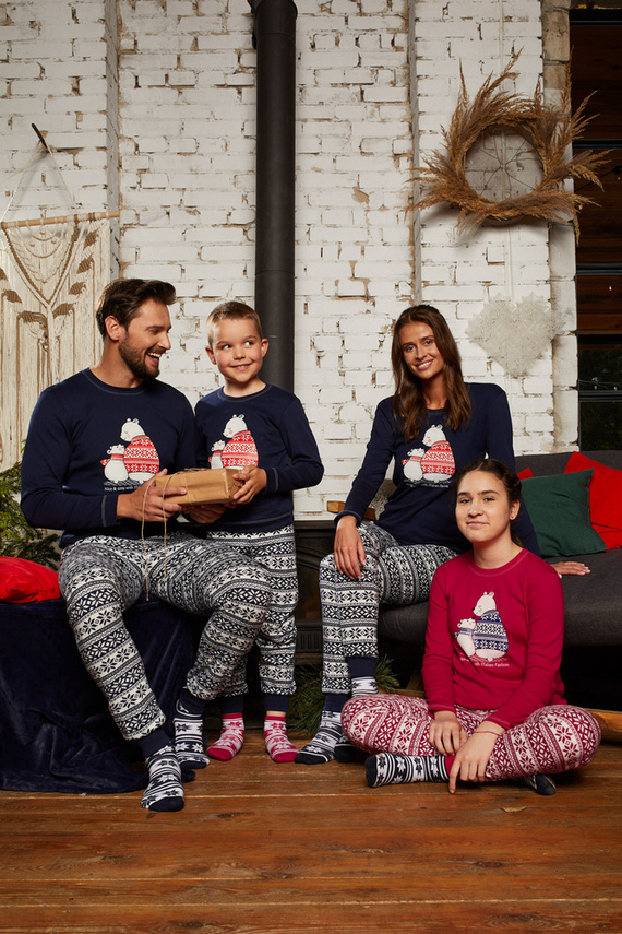 Arktyka Детска пижама Италианска мода - тъмно синьо