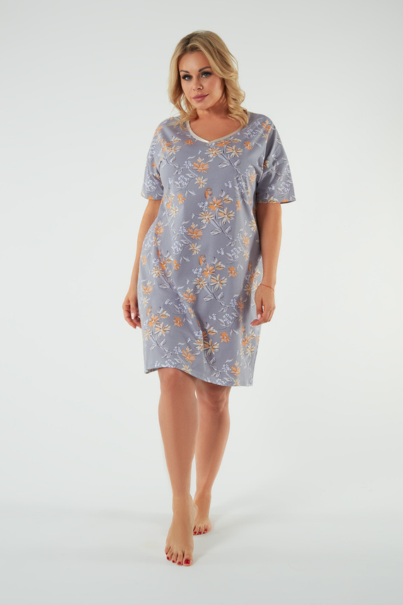 Нощница Kasos, къс ръкав Италианска мода - принт