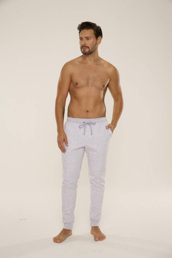 813 Indigo Мъжки спортен костюм от De Lafense - светъл меланж