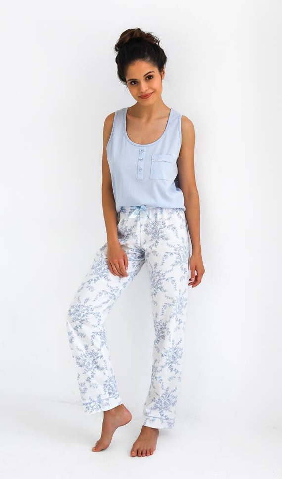 Дамска пижама Arely Sensis - синя