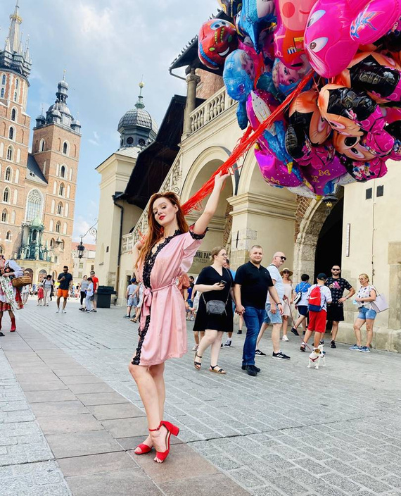 929 Kleoree Дамски халат De Lafense - розов