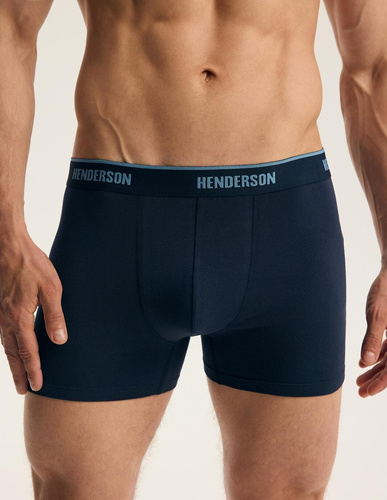 Мъжки боксерки Henderson 44515 Brex2 2 броя памучни с широка ластична лента с лого