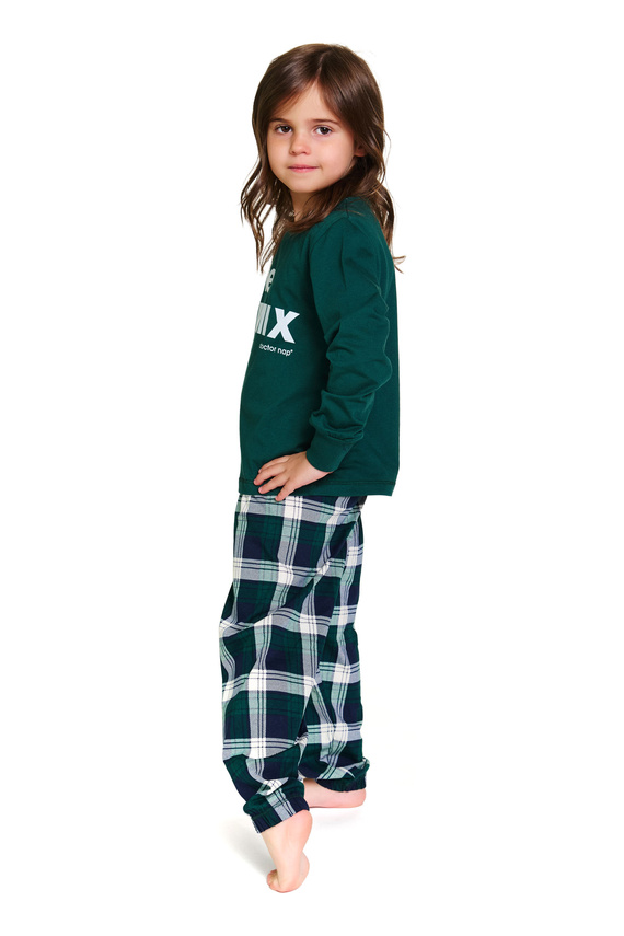 Doctor Nap 7342 – Унисекс детска пижама "The Remix" | Семейна колекция, полско производство - морско синьо