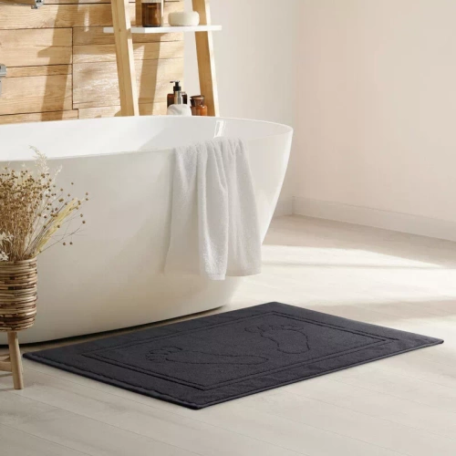Килим за баня Sammy Eurofirany, черен